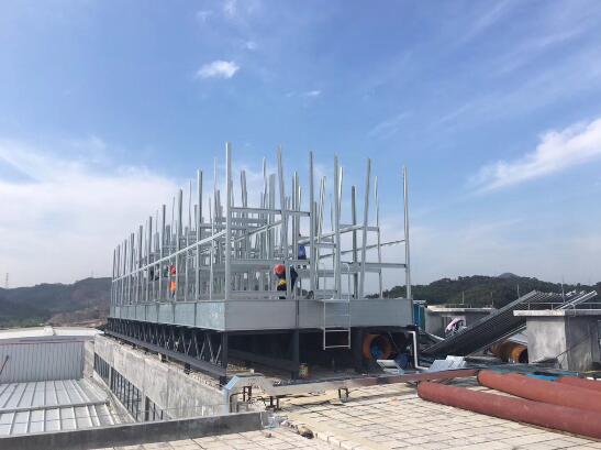 冷卻塔都是散件出貨現(xiàn)場安裝嗎？