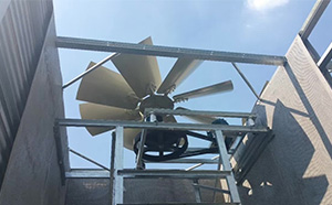 節(jié)能無(wú)風(fēng)機(jī)冷卻塔降噪